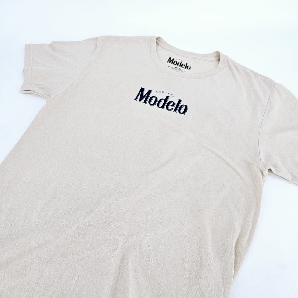 Cerveza Modelo Mexico Beer Lion Graphic Tee Men's Top